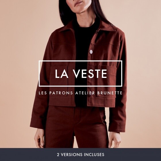 Le Veste (Jacket) Pattern from Atelier Brunette