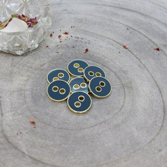 River Joy Buttons, .59" wide from Atelier Brunette