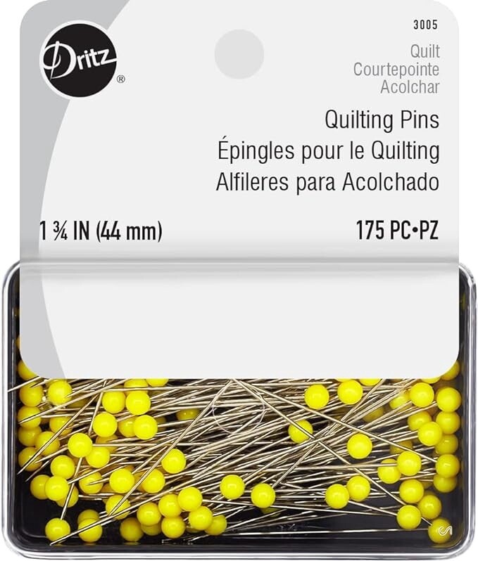 Dritz Quilting Pins, Small Pack 175 pins