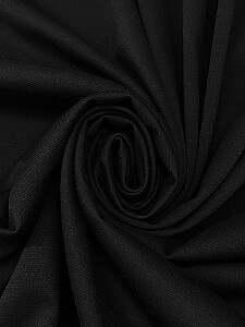 Black Ponte Knit, 58" wide