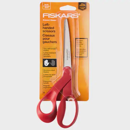 8" Bent Left Handed Scissors