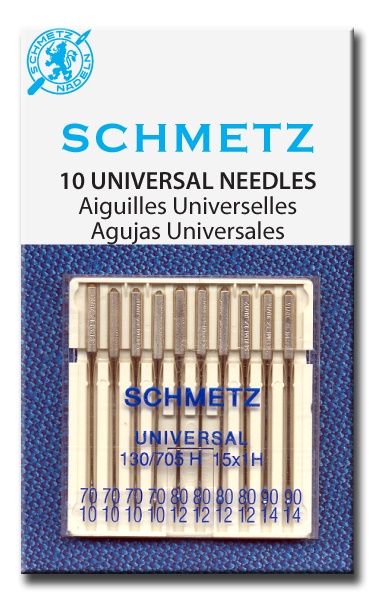 Schmetz Universal Needles - package of 10 assorted