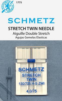 Schmetz Stretch Twin Needle, 130/705 H-S ZWI