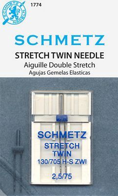 Schmetz Stretch Twin Needle,130/705 H-S ZWI.