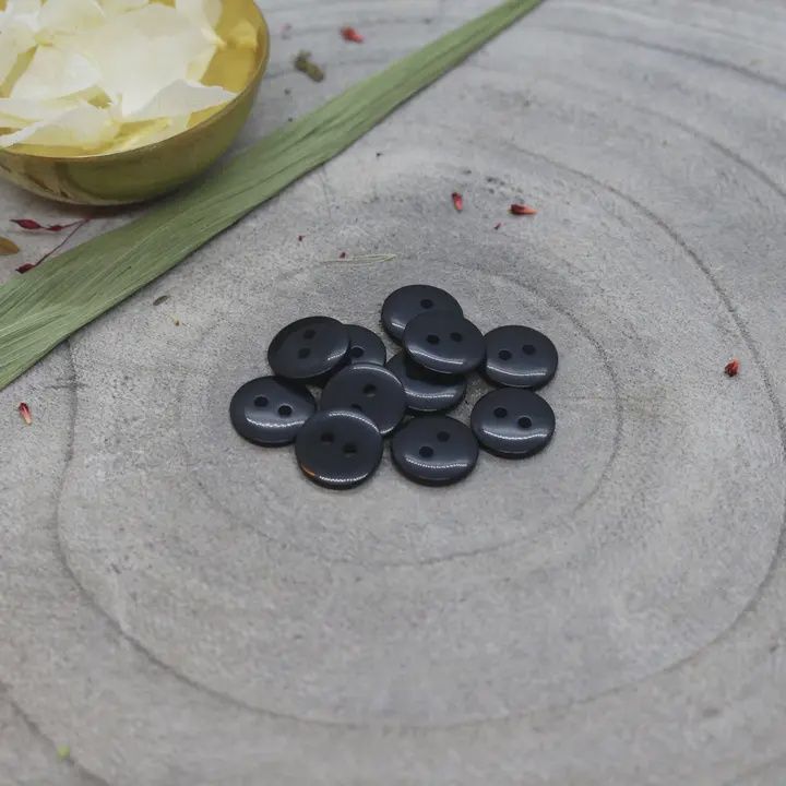 Night Classic Shine Buttons, .59" wide from Atelier Brunette
