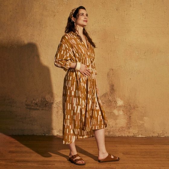 La Robe Chemise (Shirt Dress) - Printed Pattern
