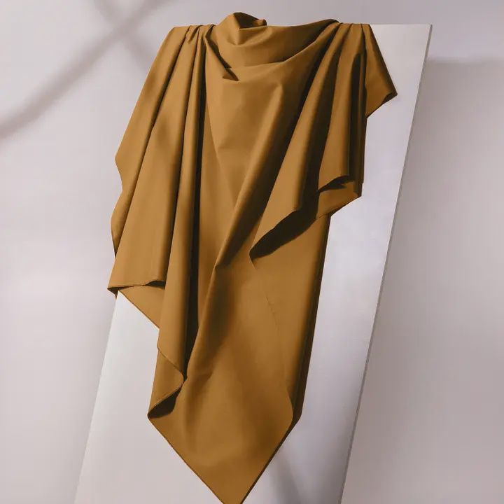 Gabardine Light - Ochre, 55/56" wide from Atelier Brunette