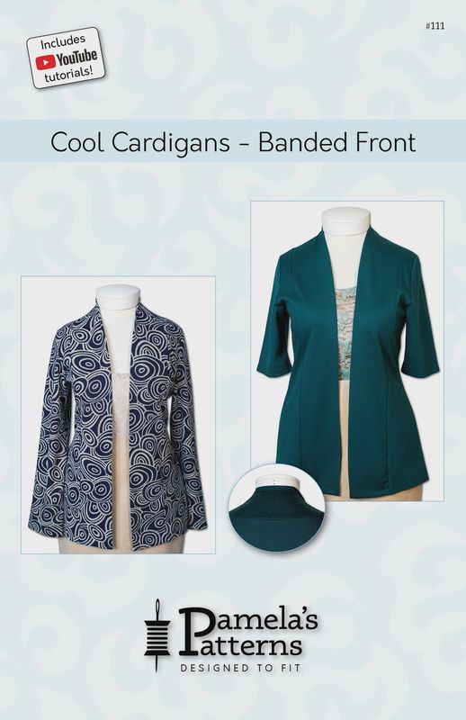 #111 Cool Cardigan - Draped Front