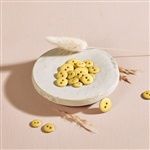 Lemon Classic Matte Buttons from Atelier Brunette