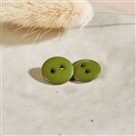 Matcha Leaf Classic Shine Buttons 15mm, from Atelier Brunette