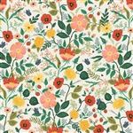 Poppy Fields on Cream, Rifle Paper Co., 44/45" wide