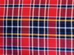 Red, Nav, Yellow & White Plaid, 58" wide