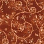 Bohemian Rhapsody in Cinnamon, 44/45" wide