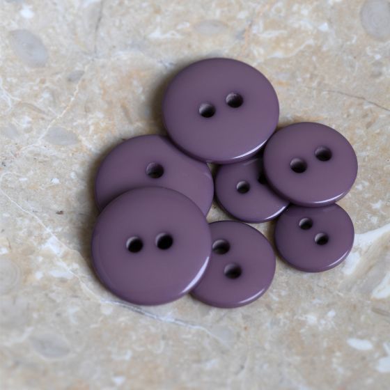 Divine Parma Classic Shine Buttons, .59", from Atelier Brunette