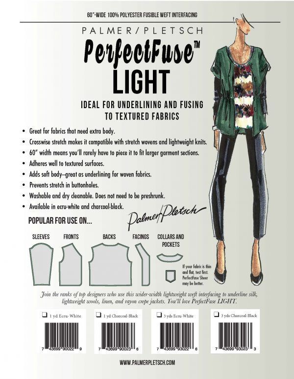 Palmer Pletsch PerfectFuse Interfacing - Light