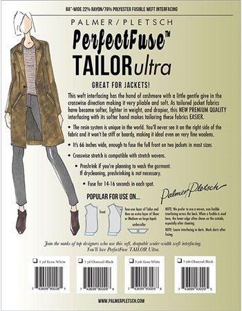 Palmer Pletsch PerfectFuse Interfacing - Tailor Ultra
