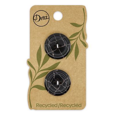 Recycled Plastic Round 4 hole, 2 ct Style 5