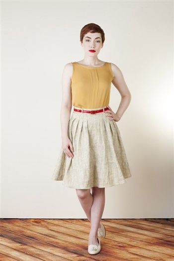 Colette Printed Pattern - Zinnia