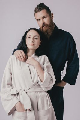 Lahja Unisex Dressing Gown Printed Pattern