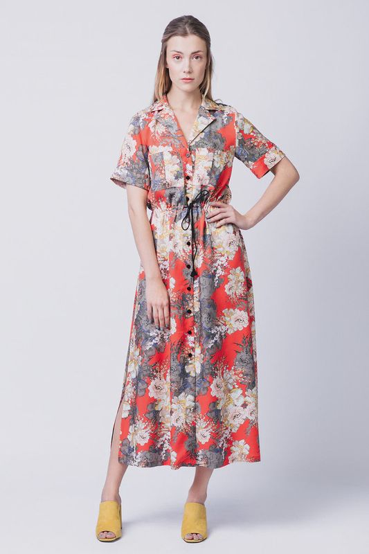 Reeta Shirt Dress Printed Pattern