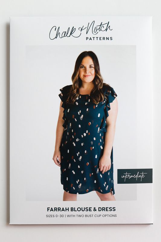 Farrah Printed Pattern from Chalk & Notchbnbn          nn