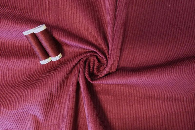 Lady McElroy, Halifax Corduroy 8 Wale, Wine