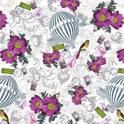 Paris Skies from Michael Miller, 44/45 Paris Skies from Michael Miller, 44/45" wide