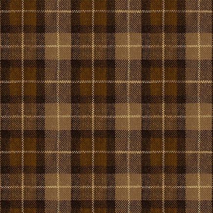 Lumber Checks in Brown, 44/45" wide
