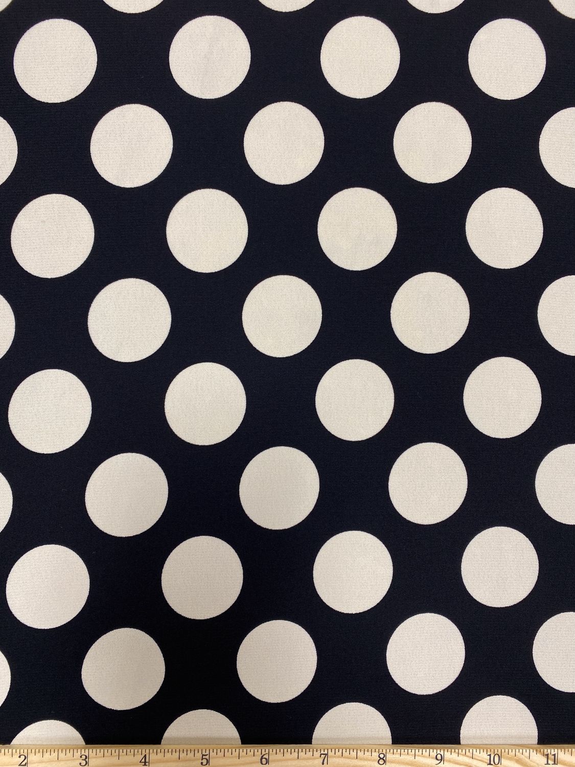 "Dots" a Satin Back Viscose from Dolce & Gabbana, 54" wide