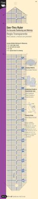 Dritz See Thru Ruler, 2" x 18"