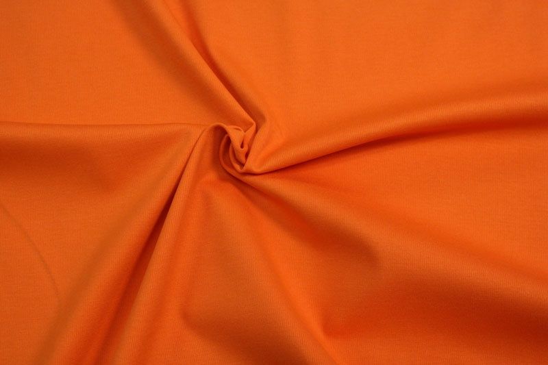 Orange Ponte Knit from Prada Sport, 61" wide