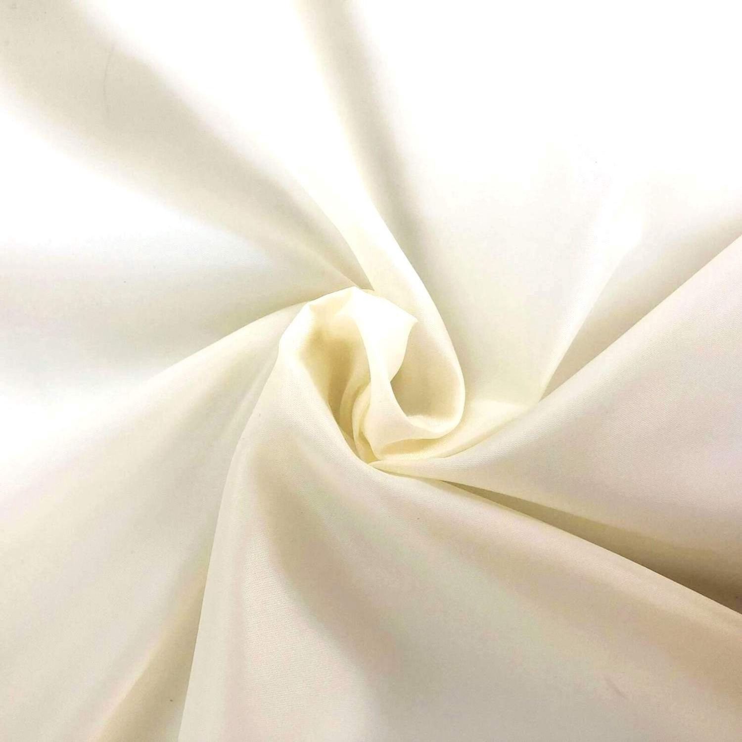 Ambiance Lining - Silk White, 45" wide