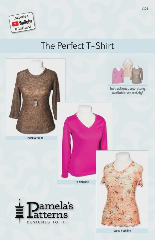 #104 The Perfect T-Shirt, Pamela's Patterns