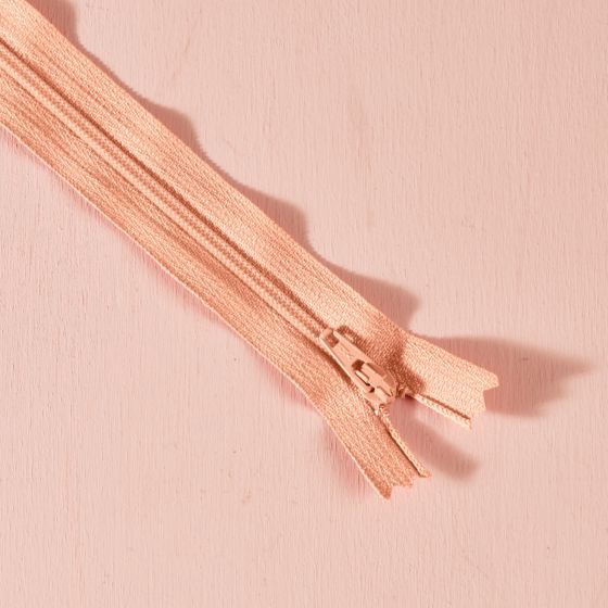 Visible Zipper in Maple, 7.87" long, from Atelier Brunette