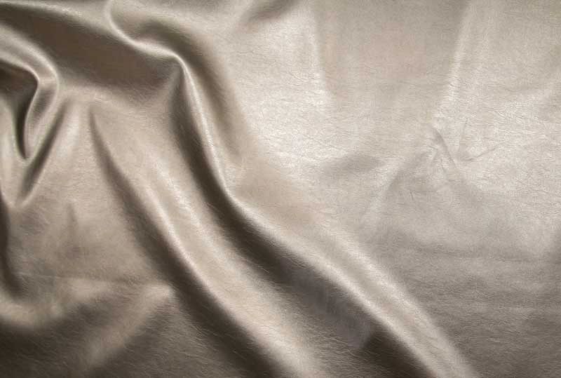 Copper Faux Leather from Tahari, 52" wide