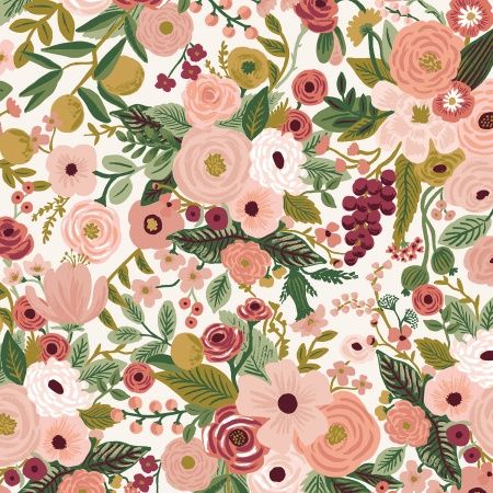 Garden Party in Rose, a Rifle Paper Co Print, 44/45" wide