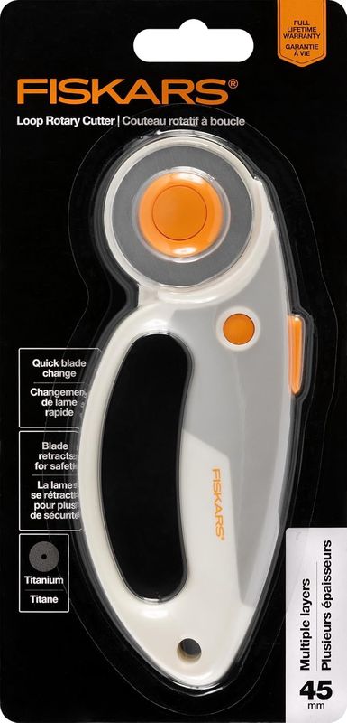 Fiskar's 45MM Loop Titanium Rotary Cutter