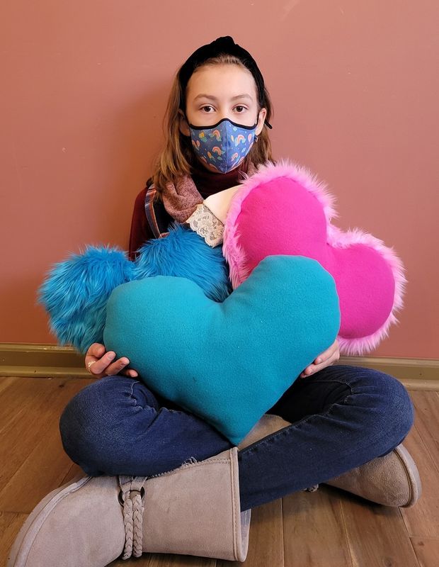 Love is in the Air - Feb 8th, 2-4 p.m., Valentine's Pillow Wkshp