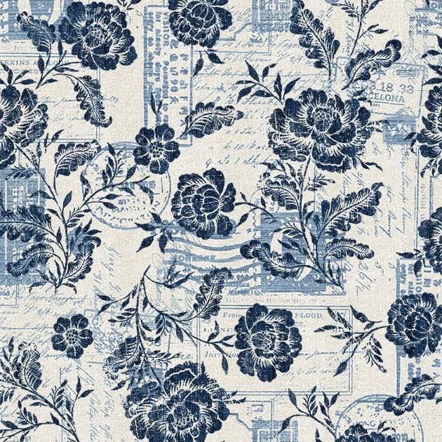 "Sweet Jeans" in Blue, 44-45" wide