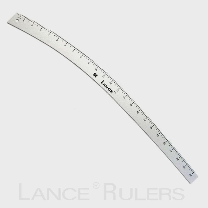 Hip Metal Curve, 24"