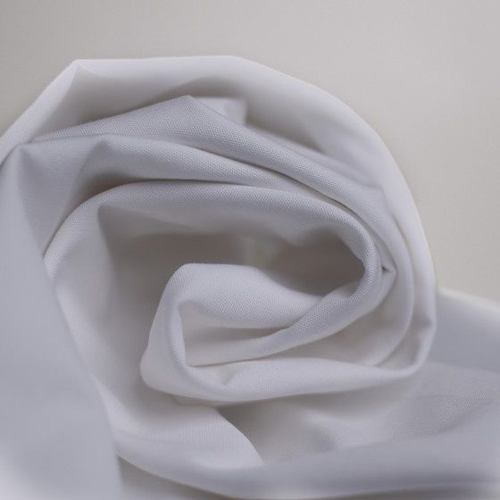 Oxford, in Optic White from Atelier Brunette, 59" wide