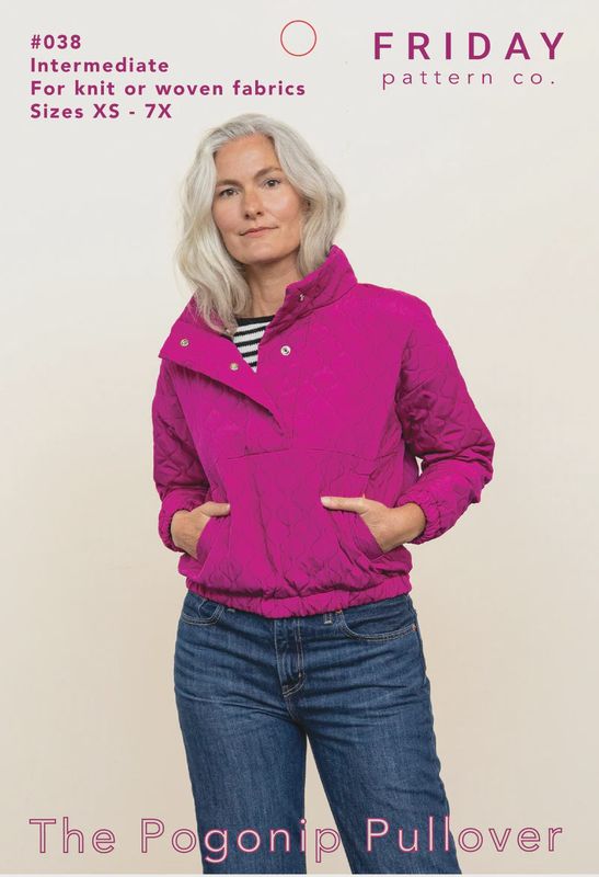 The Pogonip Pullover, printed pattern