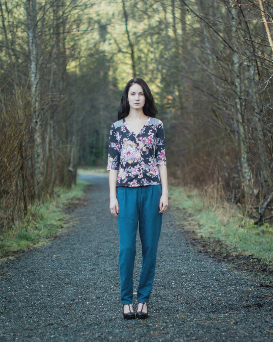 Camas Blouse Printed Pattern from Thread Theory