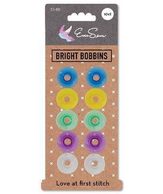 Eversewn Bobbins, Pack of 10 colorful bobbins