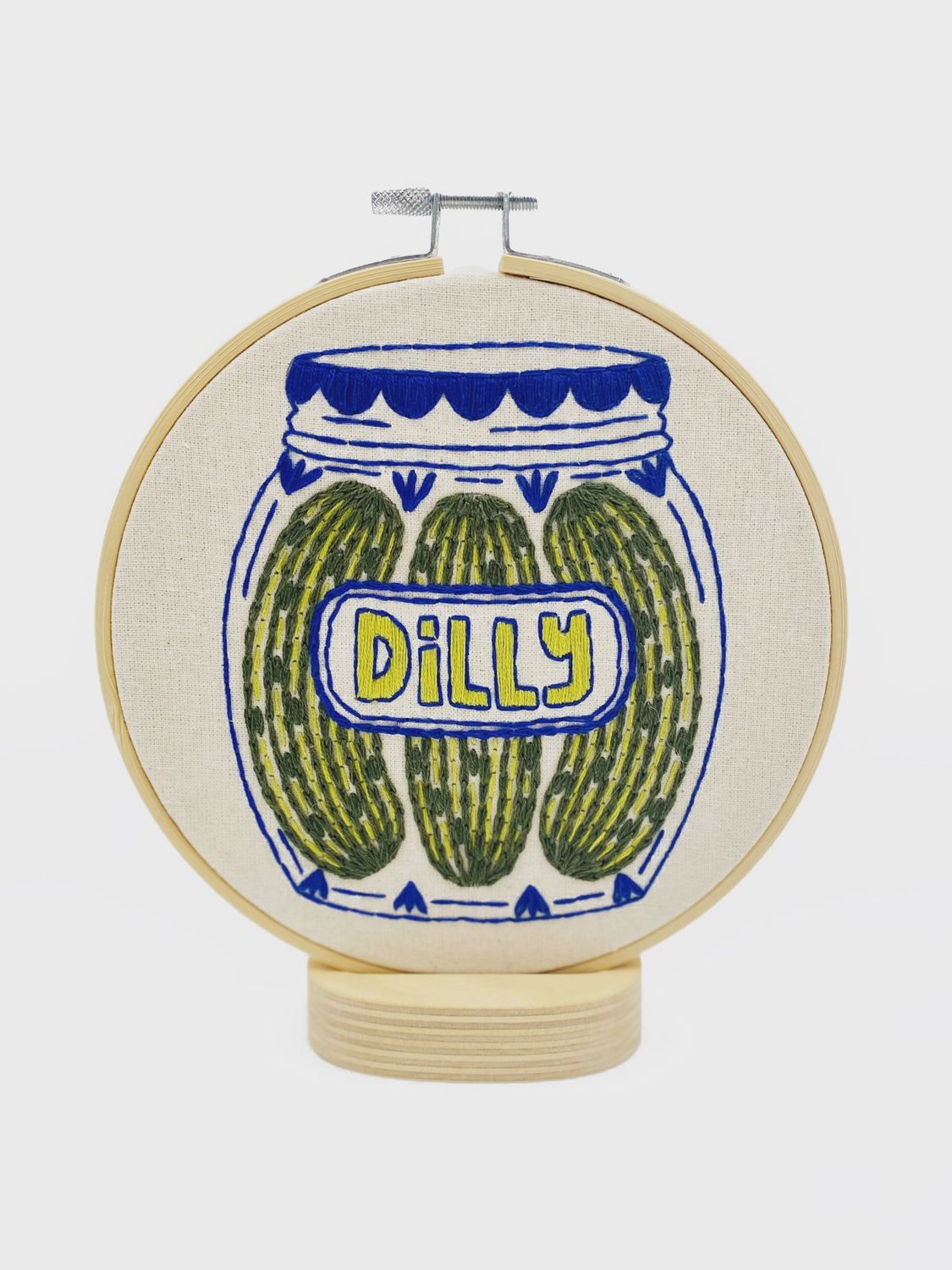Pickles Embroidery Kit