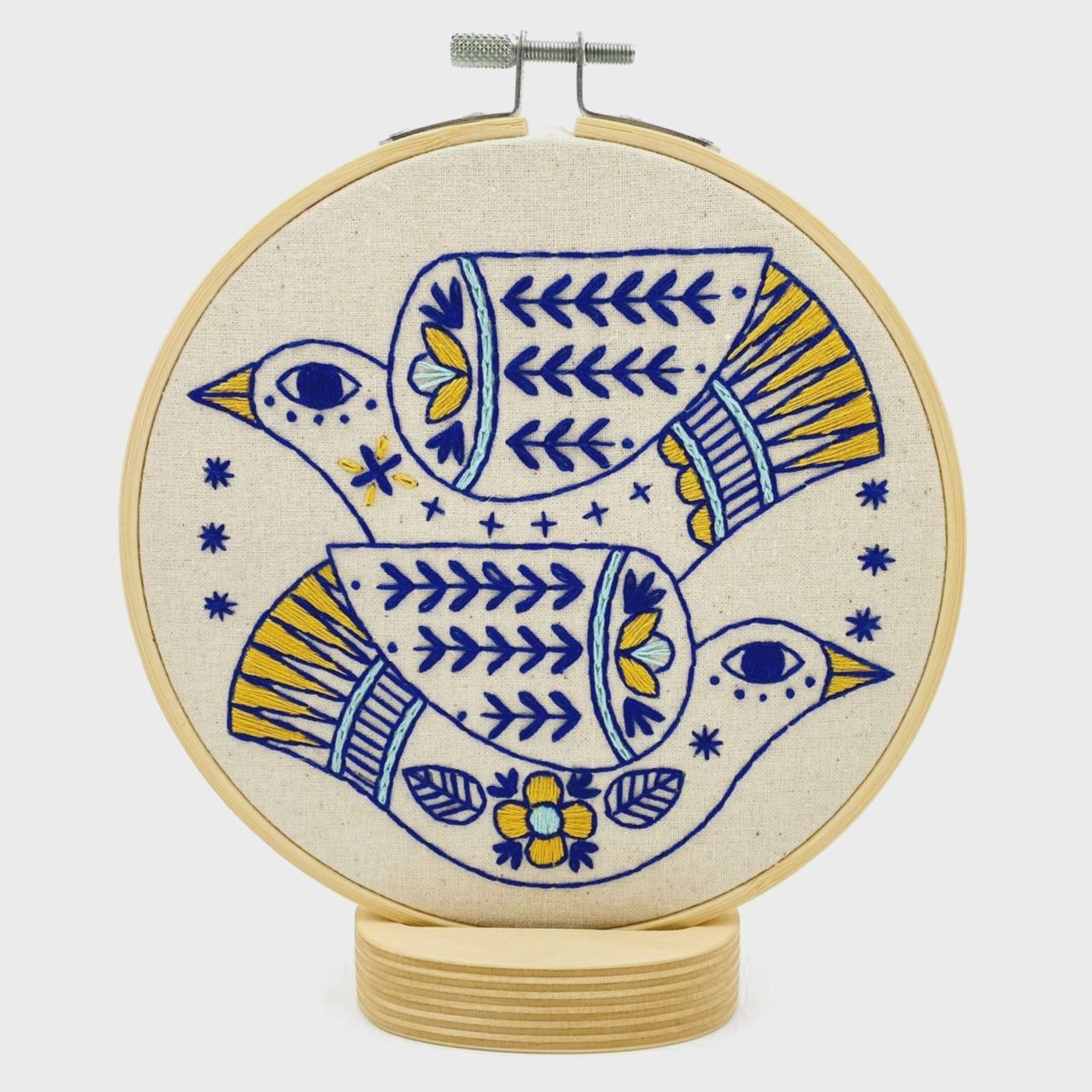 Turtledoves Embroidery Kit