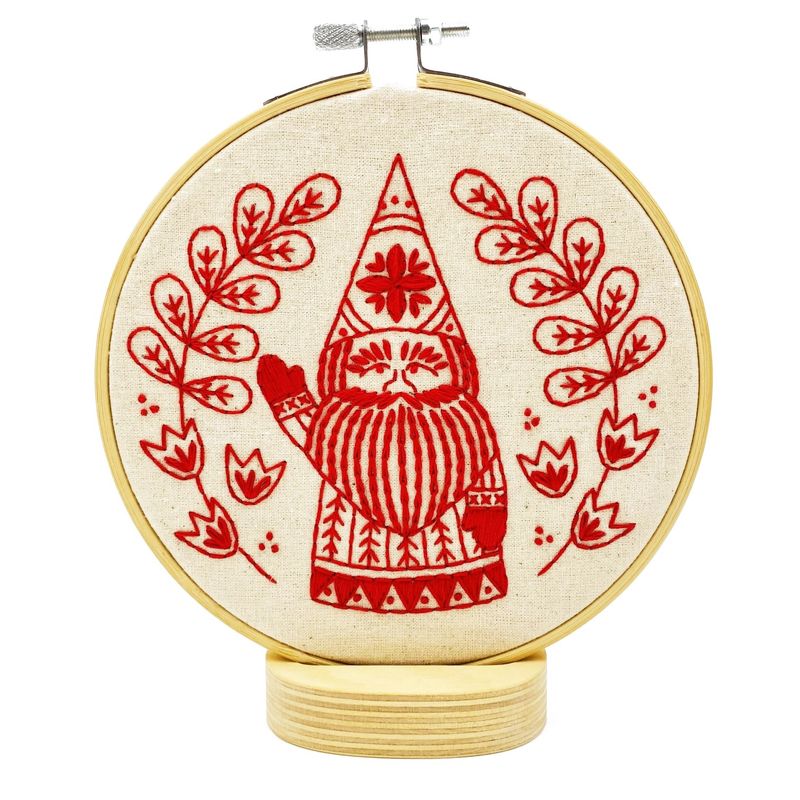 Nordic "Jul" Gnome Embroidery Kit