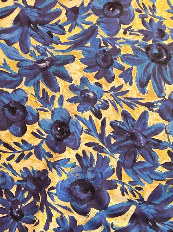 Iris Impressions Cotton Poplin, 60" Wide