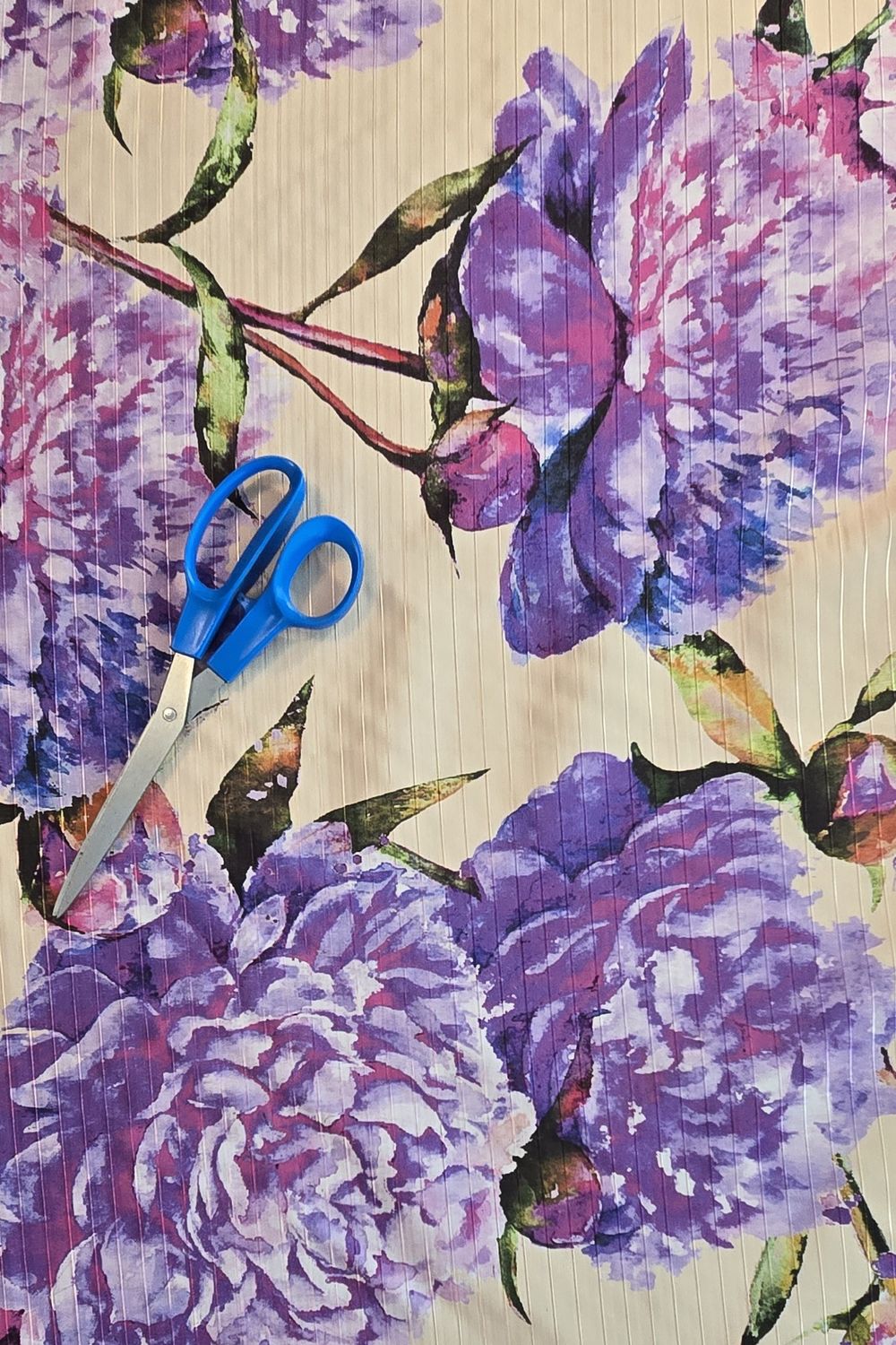 Hydrangea's Cotton Jacquard, 60+" wide