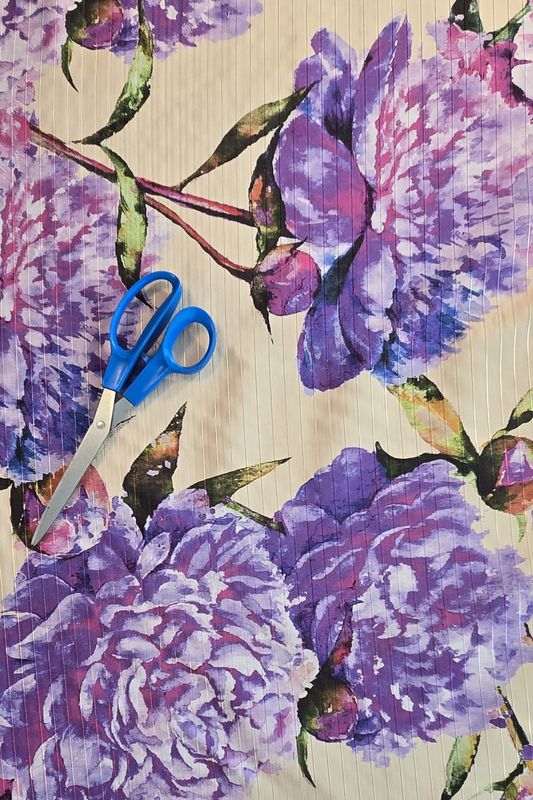 Hydrangea's Cotton Jacquard, 60+" wide
